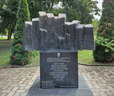 Sanacija spomenika hrvatskim braniteljima u Staroj Gradi&scaron;ki
