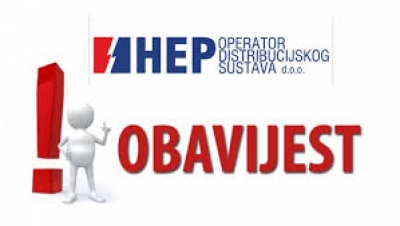 Obavijest HEP-a
